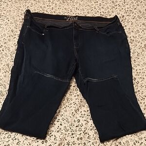 Old Navy Women's Straight Leg Jeans - Deep Navy